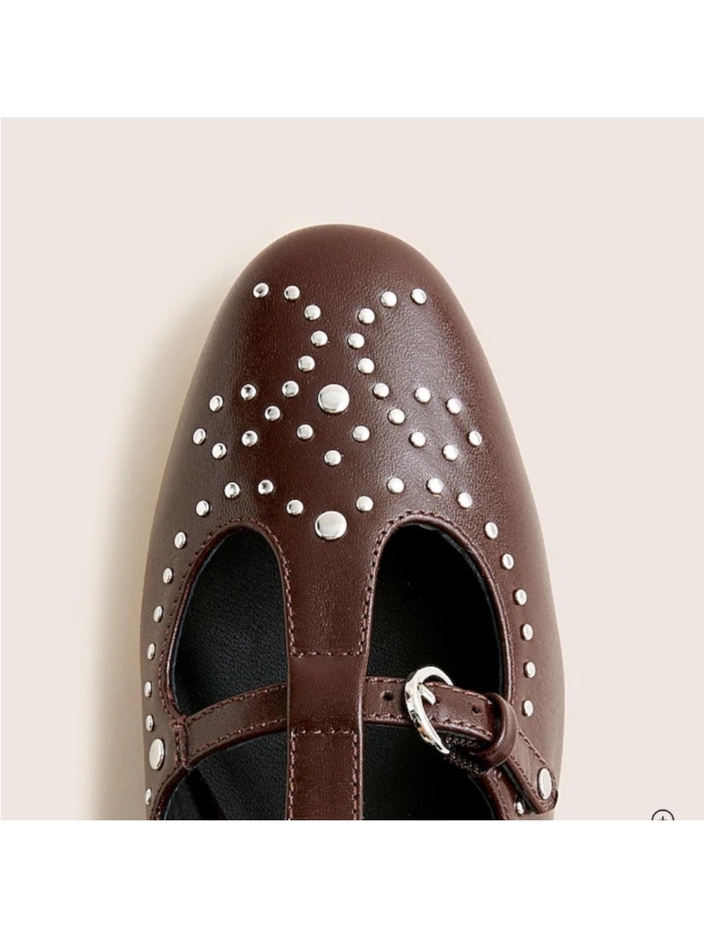 J.Crew Teagan T-strap wing tip heels in patent leather - Picture 2 of 9